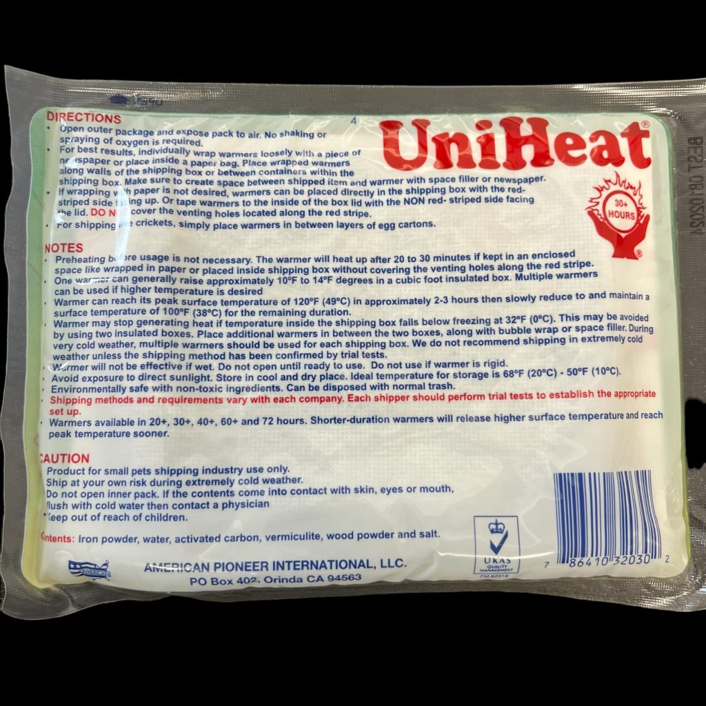 30+ Hours Heat Packs Living Art Ball Pythons