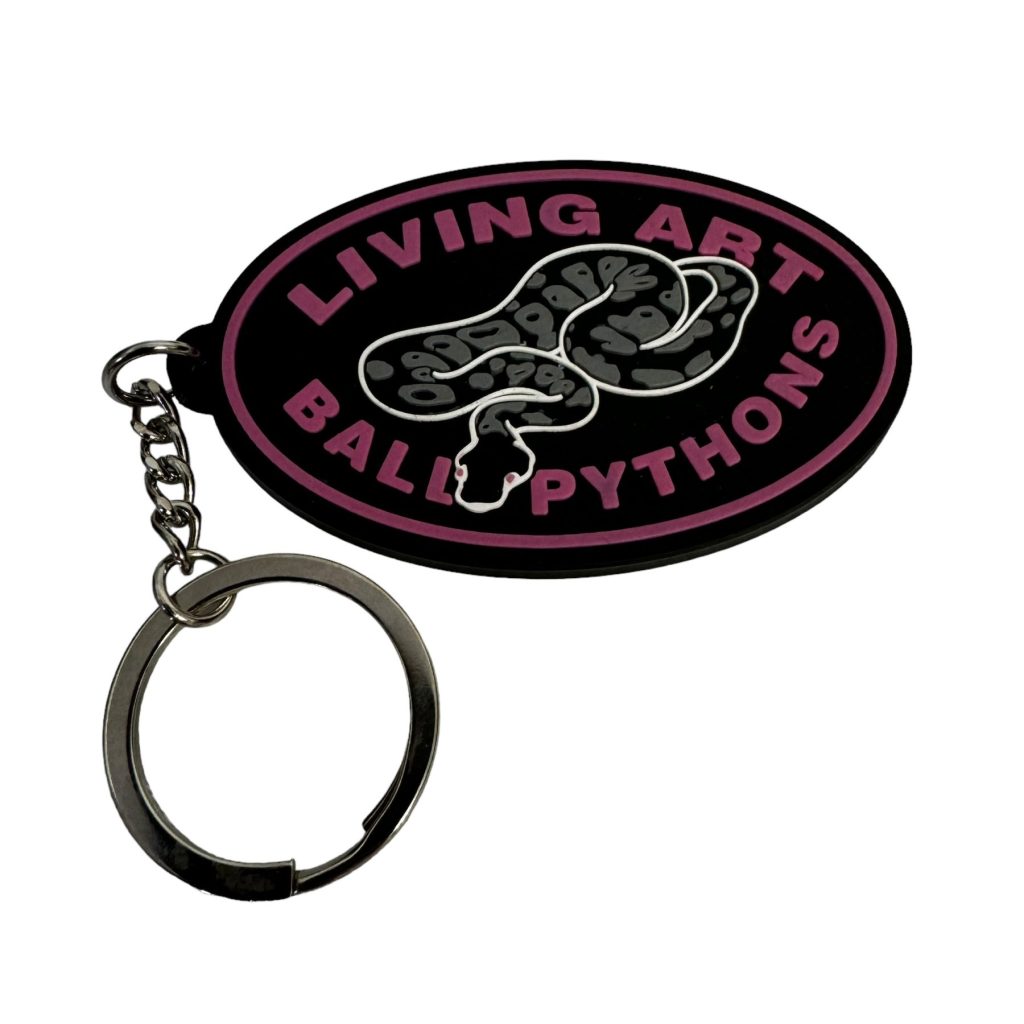 LABP Key Ring – Living Art Ball Pythons Branded Keychain
