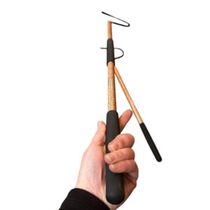 cheetah print snake hooks 30inch2 LABP Cheetah Print Snake Hook – Reptile Handling Hook (24" & 30")