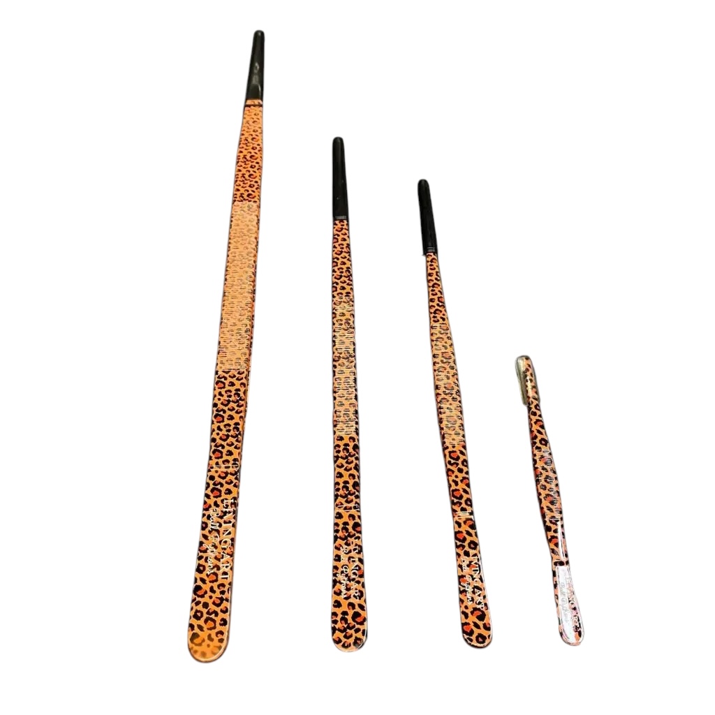 LABP Cheetah Print Reptile Feeding Tweezers – 6", 12", 14" & 20"