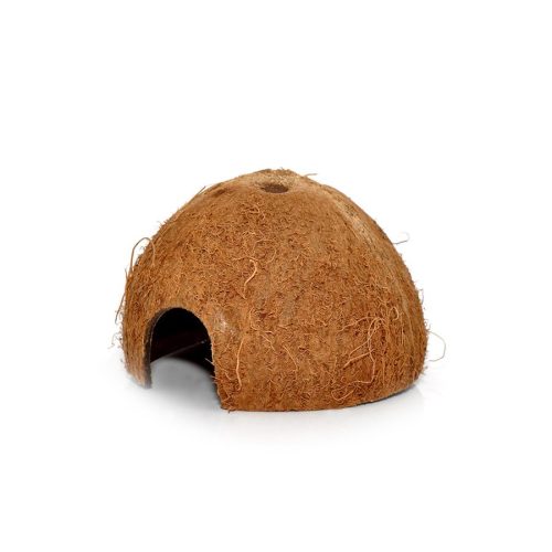 Half Coconut Hide – Natural Reptile & Invertebrate Cave Hide