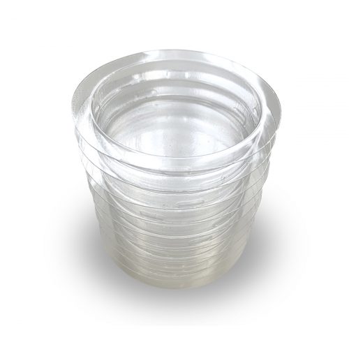 HabiStat Arboreal Feeding Ledge Replacement Cups – 50mm Reptile Feeding Cups (Pack of 10)