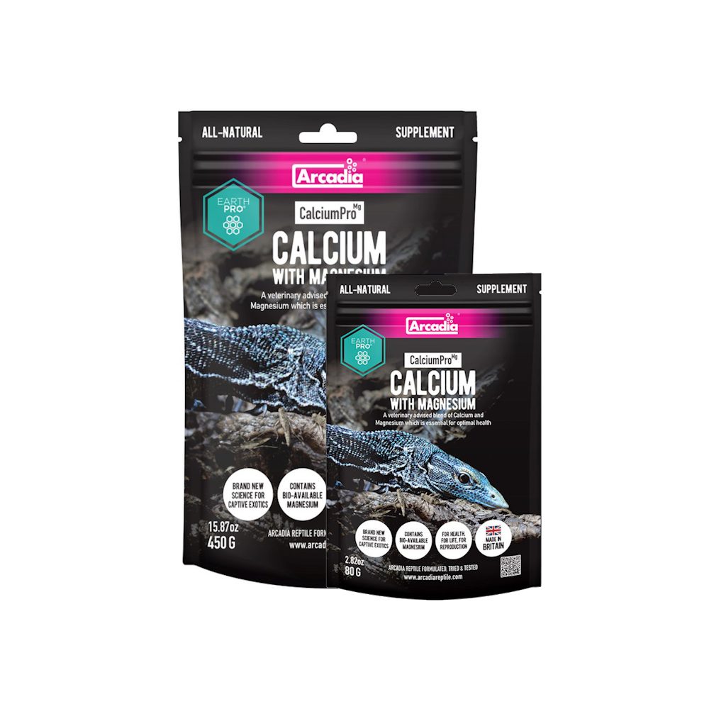 Arcadia EarthPro CalciumPro-Mg – Reptile Calcium & Magnesium Supplement Powder