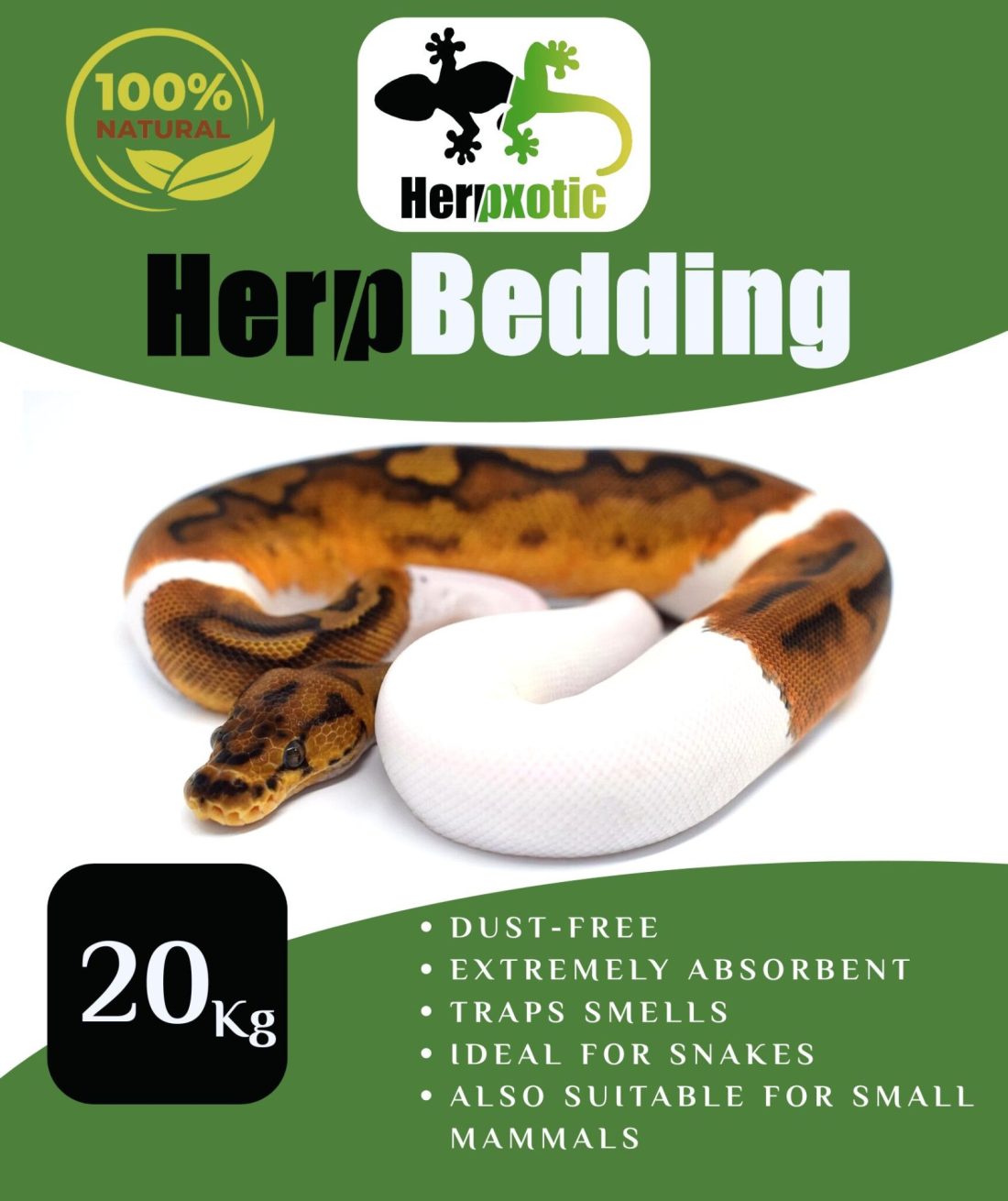 Herp Bedding 20kg Bulk Bags