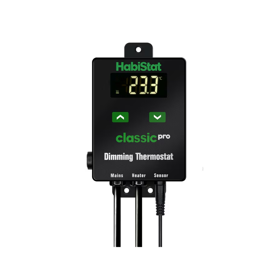 HabiStat Classic PRO Dimming Thermostat – Reptile Temperature Controller for Heat Lamps (Up to 450W)