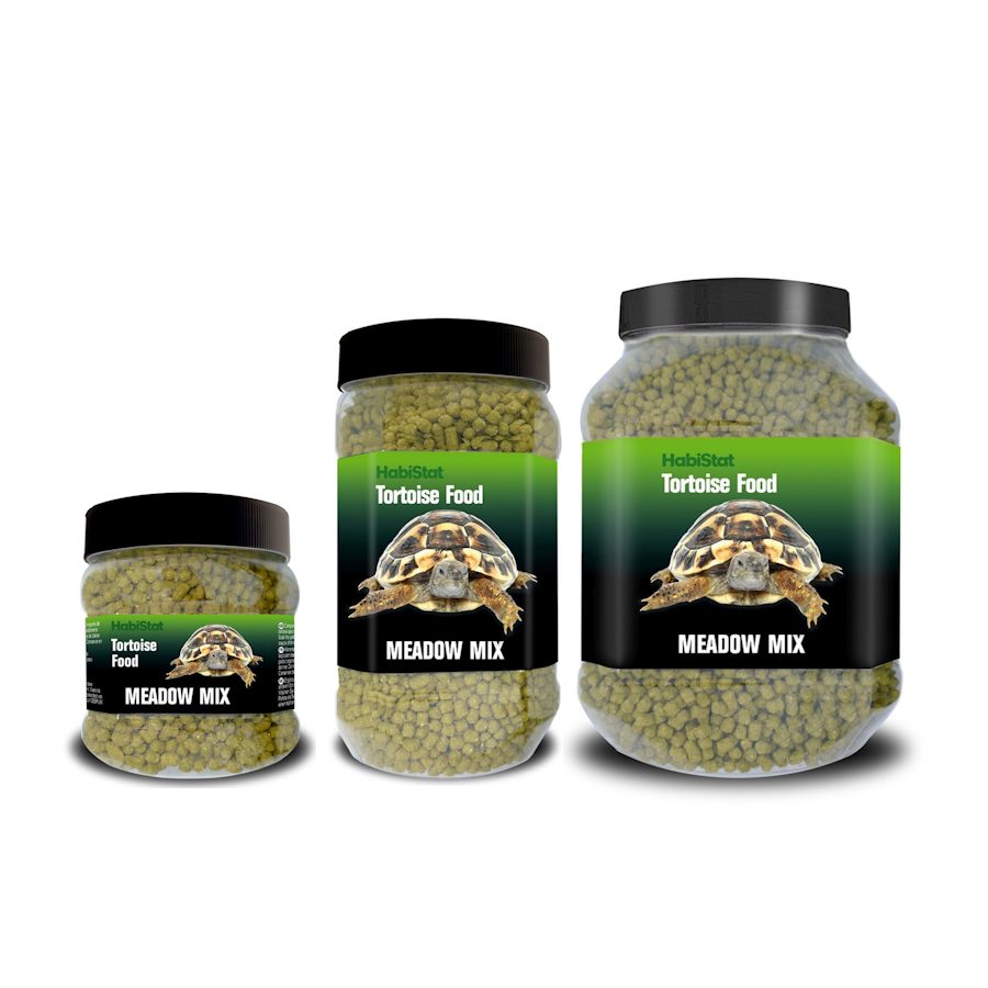 HabiStat Dry Tortoise Food – Meadow Mix (200g, 400g & 800g)
