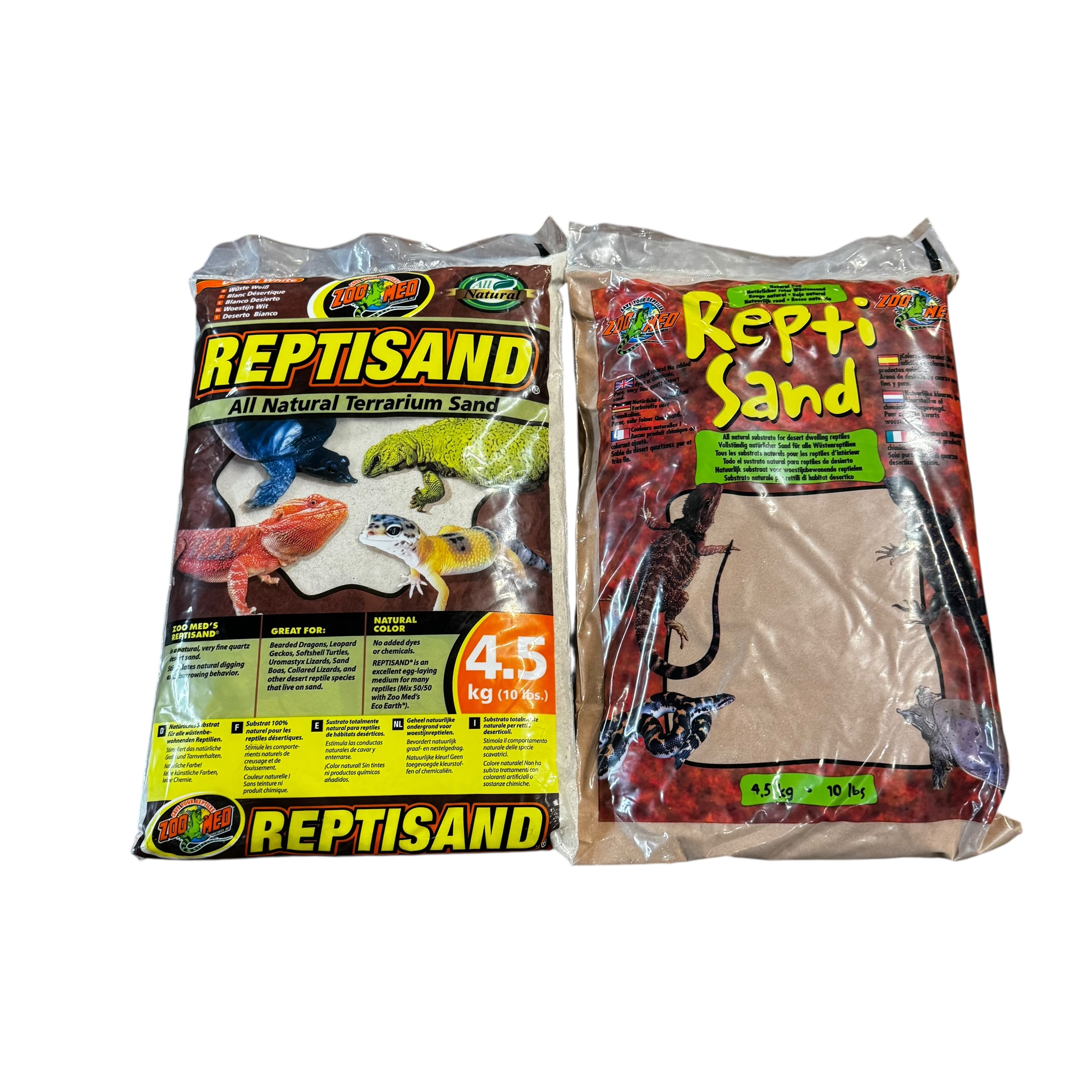 Zoo Med Repti Sand 4.5kg – Natural Desert Substrate (Red & White)