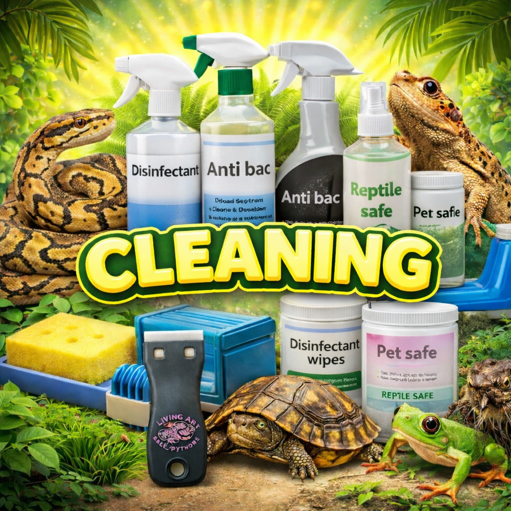Reptile Cleaning & Disinfectants