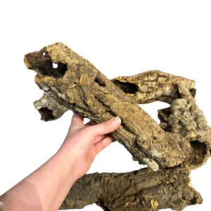 Natural Cork Bark Tubes for Reptiles, Invertebrates & Bioactive Vivariums