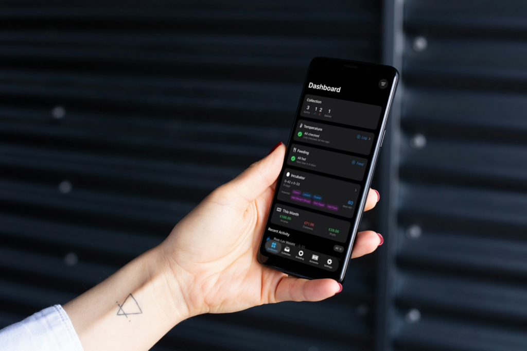 Ball Python Manager App