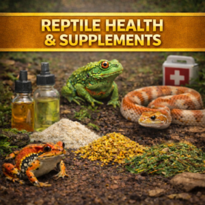 Reptile Health & Supplements Acrylic Arboreal Invertebrate Enclosure 75x75x150mm – Magnetic Door Terrarium