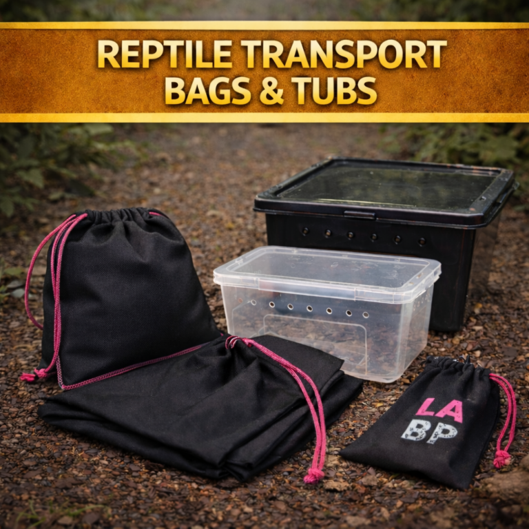Reptile Transport Bags & Travel Tubs