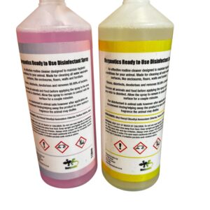HerpXotics Pet Safe Disinfectant Spray 500ml and 1L – Reptile Vivarium Cleaner & Deodoriser