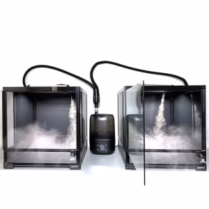 DualOutlet6 HABISTAT HUMIDIFIER DUAL OUTLET KIT FOR REPTILE HUMIDIFIER – SPLITS MIST TO TWO ENCLOSURES
