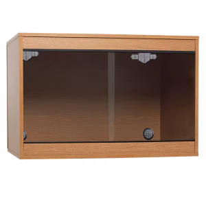 HABISTAT STANDARD REPTILE VIVARIUMS – 3 x 2 x 2FT, 4 × 2 × 2FT & 4FT × 18” × 18” – BLACK OR OAK - COLLECTION ONLY