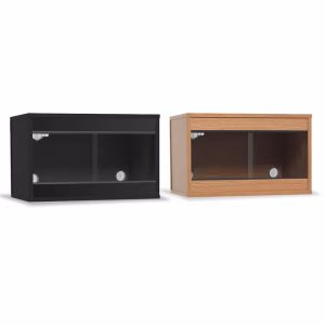 HABISTAT STANDARD REPTILE VIVARIUMS – 3 x 2 x 2FT, 4 × 2 × 2FT & 4FT × 18” × 18” – BLACK OR OAK - COLLECTION ONLY