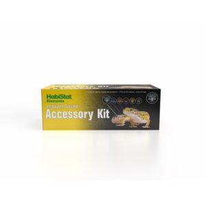 HABISTAT LEOPARD GECKO ACCESSORY KIT FOR 3FT VIVARIUMS – COMPLETE REPTILE SETUP – WAREHOUSE EXCLUSIVE