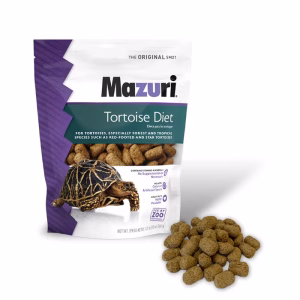 NEW MAZURI ORIGINAL TORTOISE FOOD – COMPLETE DIET FOR TROPICAL & OMNIVOROUS TORTOISES (566G)